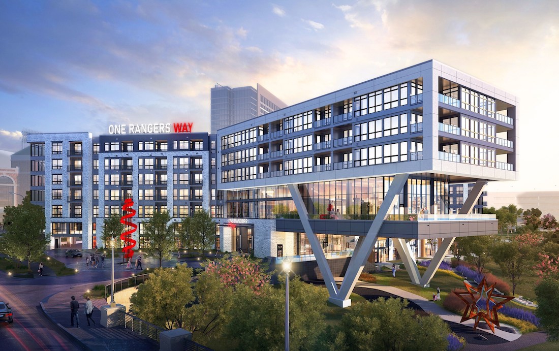 The Texas Rangers and The Cordish Companies Redefine Living in The Arlington Entertainment District with Opening of One Rangers Way