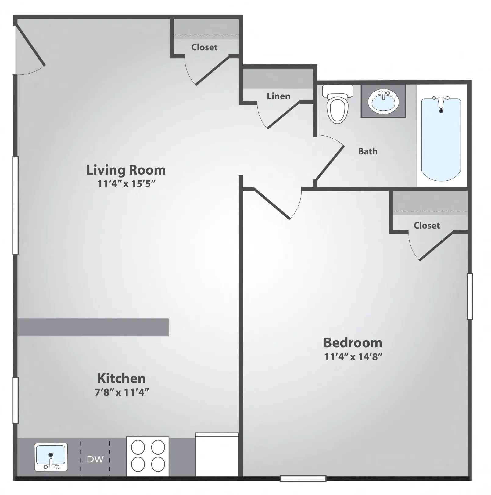 Informative Picture of 1 Bed