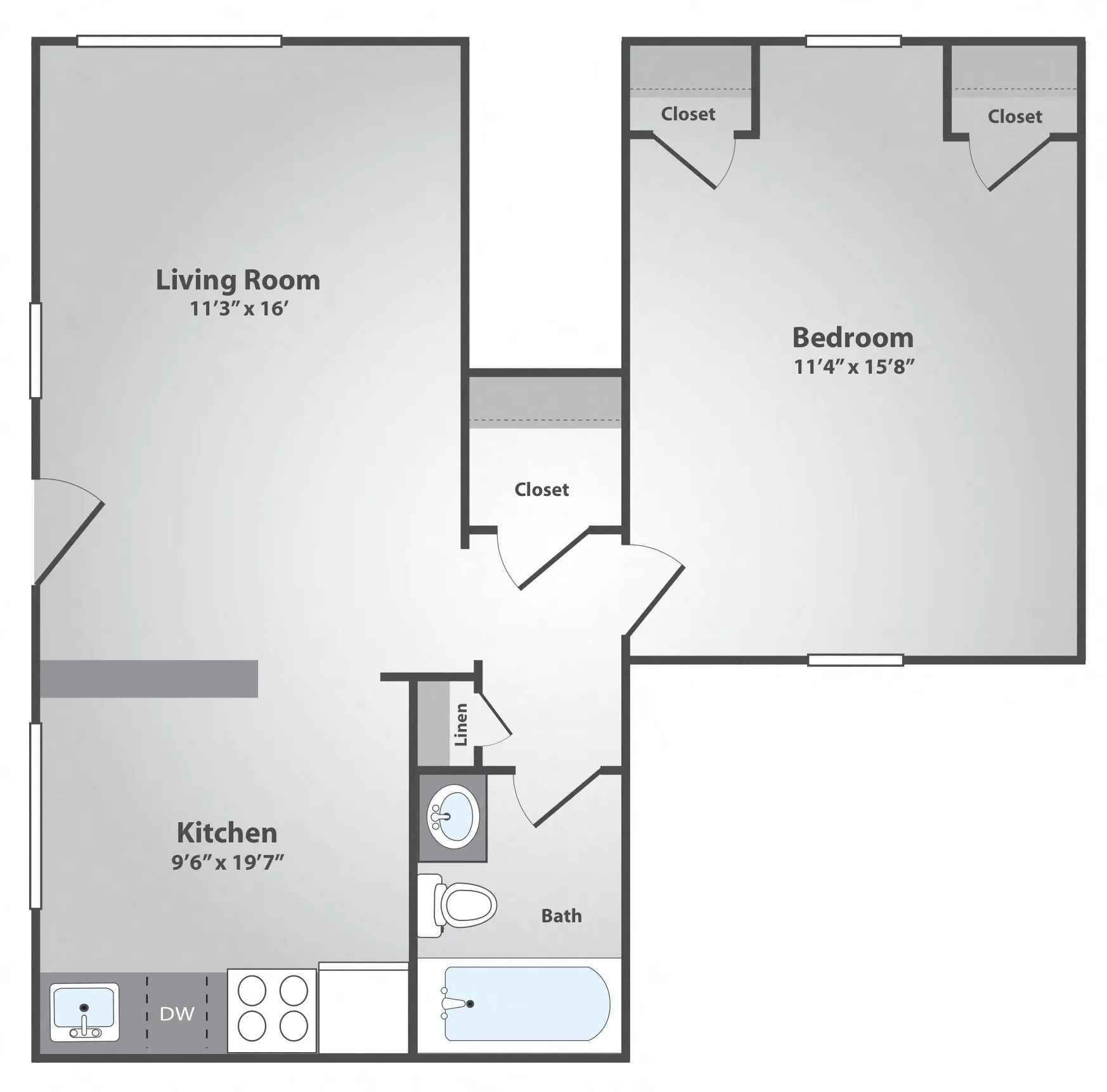 Informative Picture of 1 Bed