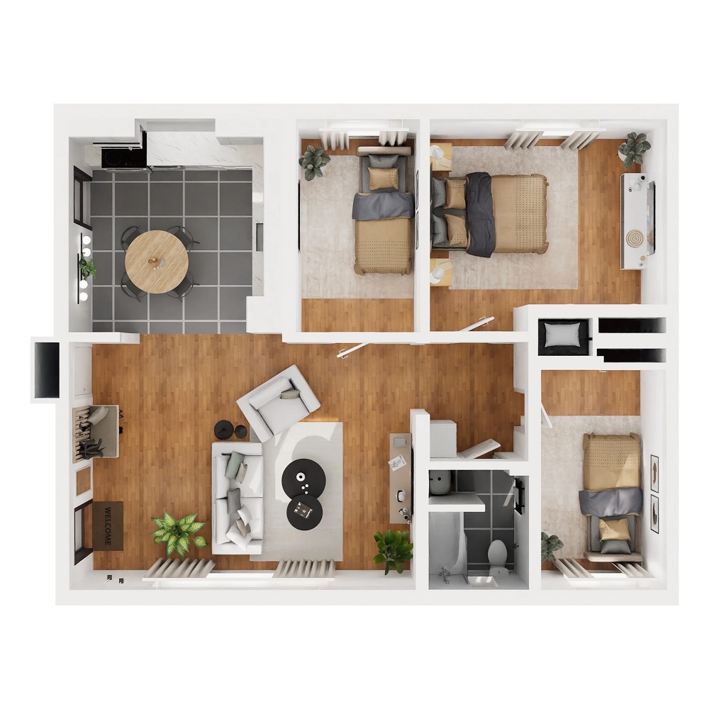 Informative Picture of Alva 3 Bedroom